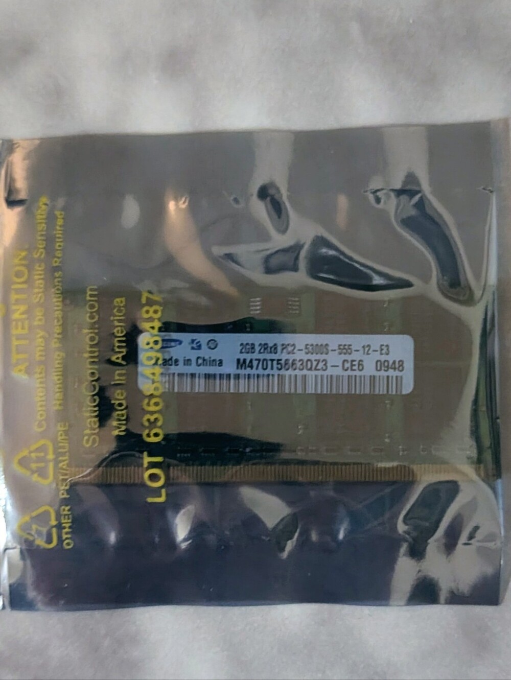 17 Samsung 2GB DDR2 RAM Modules